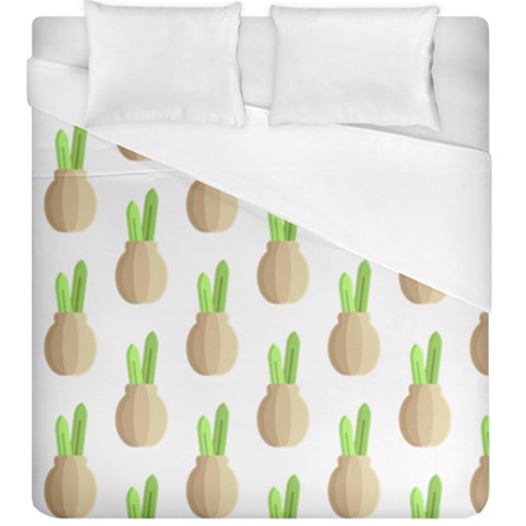 Succulent Vases  Duvet Cover (King Size) from ArtsNow.com