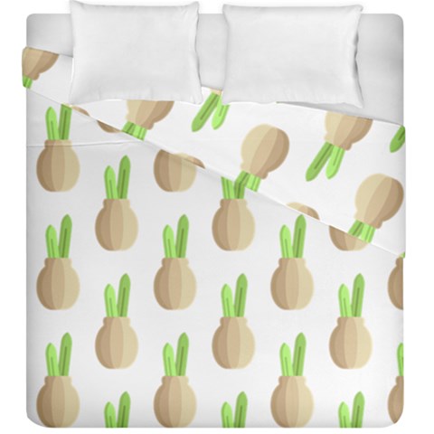 Succulent Vases  Duvet Cover Double Side (King Size) from ArtsNow.com