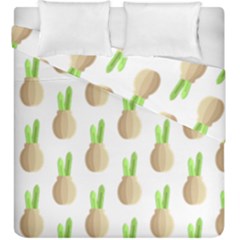 Succulent Vases  Duvet Cover Double Side (King Size) from ArtsNow.com