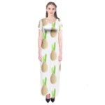 Succulent Vases  Short Sleeve Maxi Dress