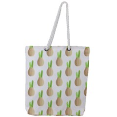 Full Print Rope Handle Tote (Large) 