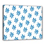 Little Blue Daisies  Canvas 24  x 20  (Stretched)