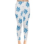 Little Blue Daisies  Leggings 