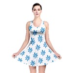 Little Blue Daisies  Reversible Skater Dress