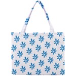 Little Blue Daisies  Mini Tote Bag