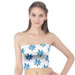 Little Blue Daisies  Tube Top