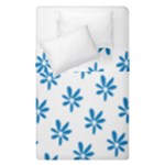 Little Blue Daisies  Duvet Cover Double Side (Single Size)