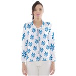 Little Blue Daisies  Women s Windbreaker