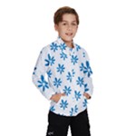 Little Blue Daisies  Kids  Windbreaker