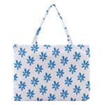 Little Blue Daisies  Medium Tote Bag