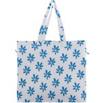 Little Blue Daisies  Canvas Travel Bag