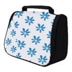 Little Blue Daisies  Full Print Travel Pouch (Small)