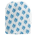 Little Blue Daisies  Drawstring Pouch (3XL)