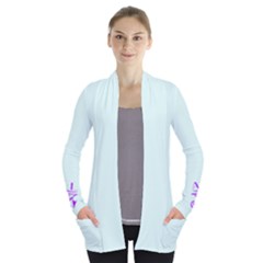 Open Front Pocket Cardigan 