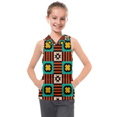 Kids  Sleeveless Hoodie 