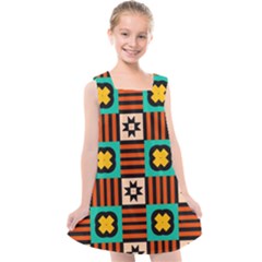 Kids  Cross Back Dress 