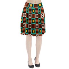 Shapes in shapes                                                           Pleated Skirt from ArtsNow.com