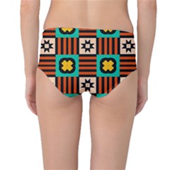 Mid-Waist Bikini Bottoms 