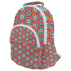 Rounded Multi Pocket Backpack 