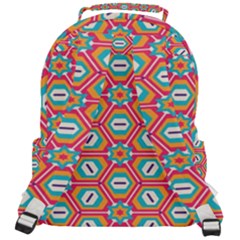 Rounded Multi Pocket Backpack 