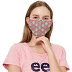 Hexagons and stars pattern                                                            Fitted Cloth Face Mask (Adult)