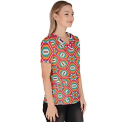 Women s V-Neck Scrub Top 