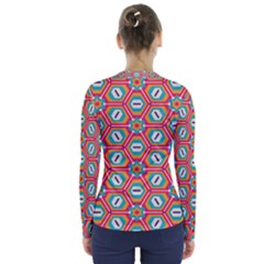 V-Neck Long Sleeve Top 