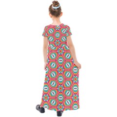 Kids  Short Sleeve Maxi Dress 