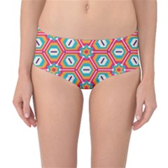 Mid-Waist Bikini Bottoms 