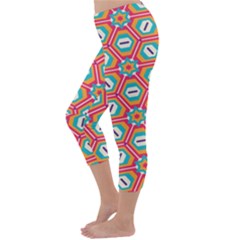 Capri Winter Leggings  Back