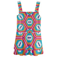 Kids  Layered Skirt Swimsuit 