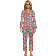 Womens  Long Sleeve Lightweight Pajamas Set 