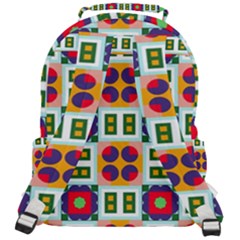 Rounded Multi Pocket Backpack 