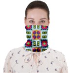 Shapes in shapes 2                                                             Face Covering Bandana (Adult)