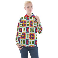 Women s Long Sleeve Pocket Shirt 