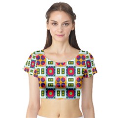 Short Sleeve Crop Top 