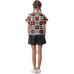 Kids  Cut Out Flutter Sleeves 