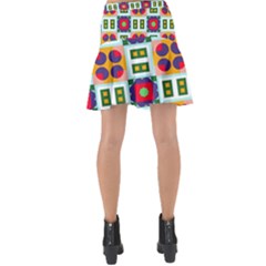 Wrap Front Skirt 