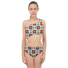 Spliced Up Two Piece Swimsuit 