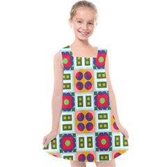 Kids  Cross Back Dress 