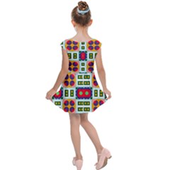 Kids  Cap Sleeve Dress 