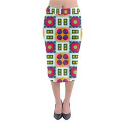 Midi Pencil Skirt 