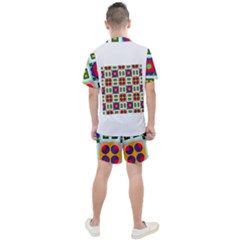 Men s Mesh T-Shirt and Shorts Set 