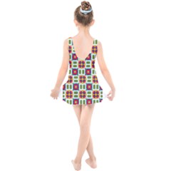 Kids  Skater Dress Swimsuit 