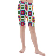 Kids  Mid Length Swim Shorts 