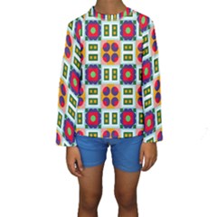 Kids  Long Sleeve Swimwear 