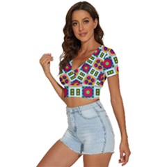 V-Neck Crop Top 