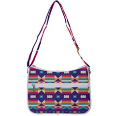 Zip Up Shoulder Bag 