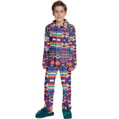 Kids  Long Sleeve Velvet Pajamas Set 