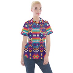 Women s Short Sleeve Pocket Shirt 